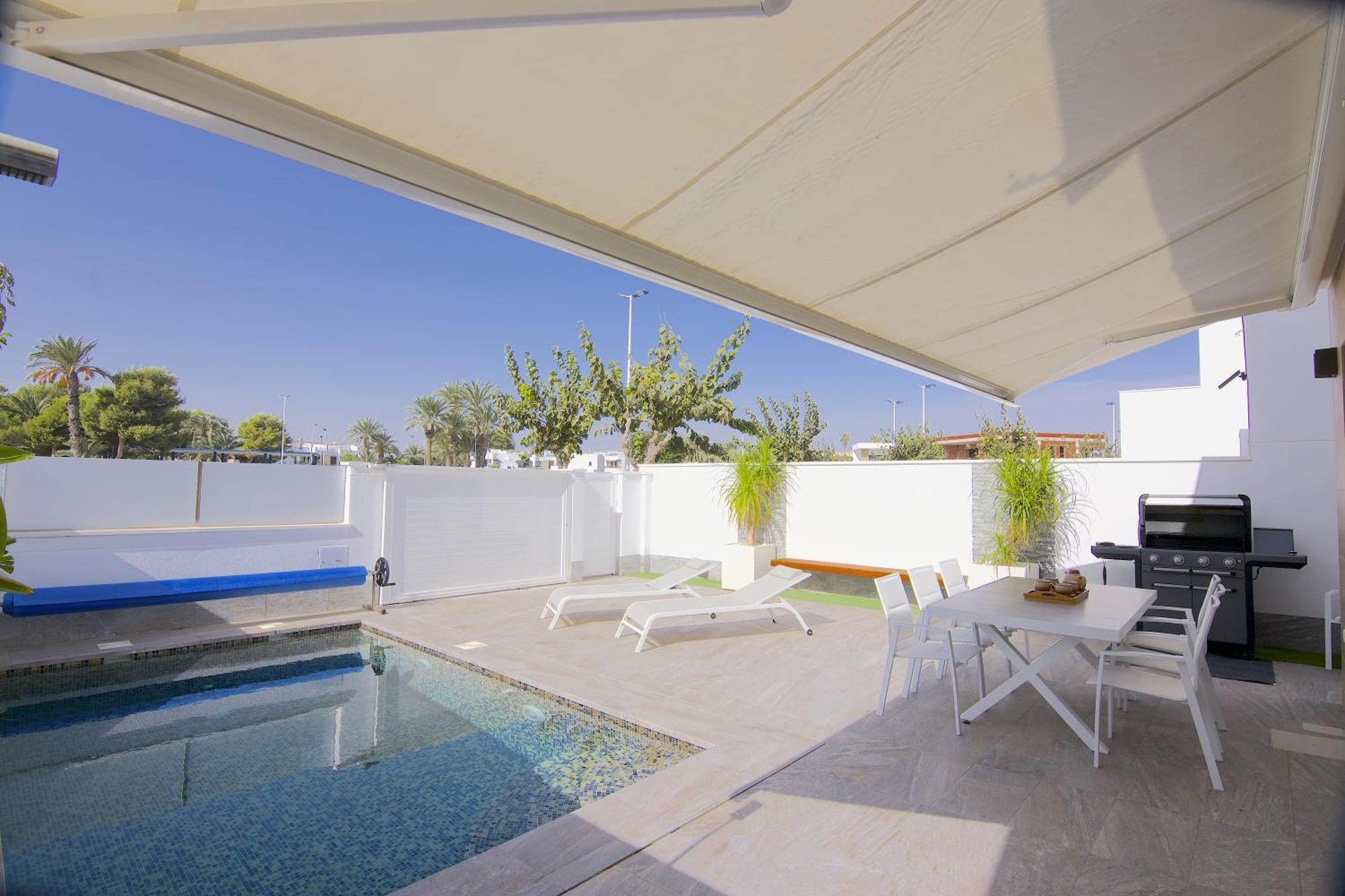 Magnifica Villa En San Pedro De Pinatar سان بيذرو ذيل بيناتا المظهر الخارجي الصورة